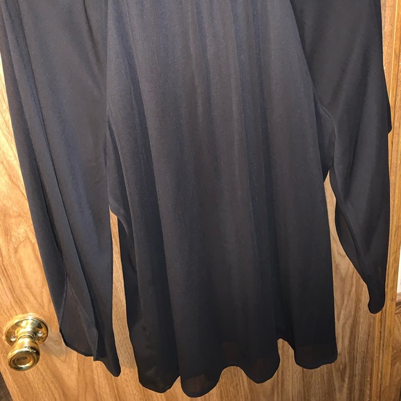 Black, Sheer Blouse - Picture 5 of 5
